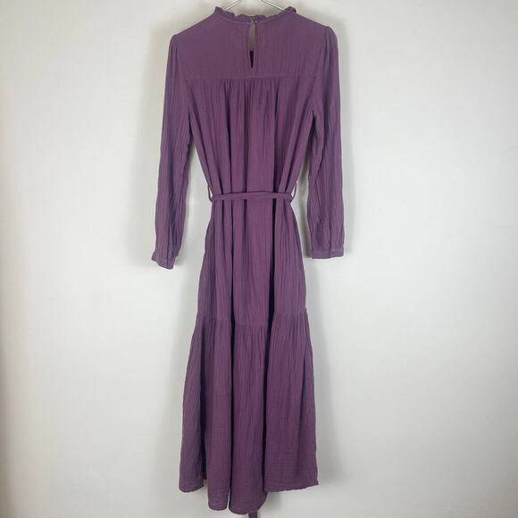 Xirena Luna Dress Size Small Cotton in Purple Mauve - Picture 7 of 9